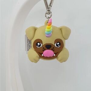Pugicorn, Pug Unicorn Pocketbac Holder Keychain By Bath & Body Works